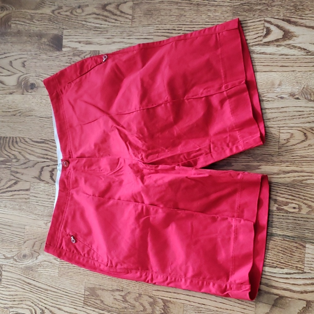 (14) NWT Green Lamb Solid Color Vacation Resortwear Golf Sporty Shorts